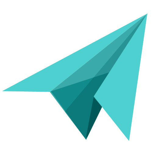 paper airplane icon